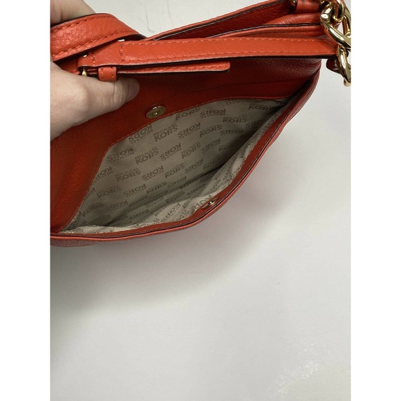 Michael Kors Orange Crossbody Bag - Picture 5 of 8